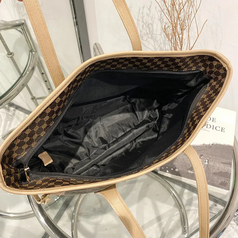 Simple PU Shoulder Bag