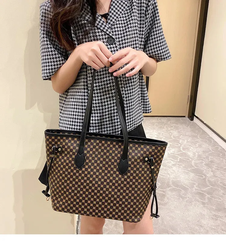 Simple PU Shoulder Bag