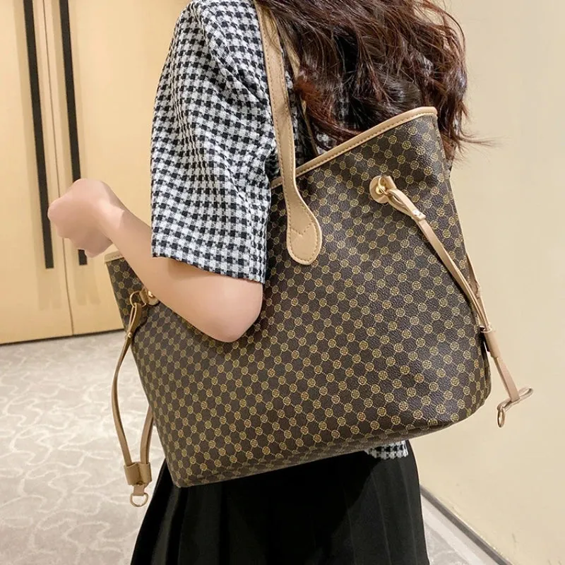 Simple PU Shoulder Bag