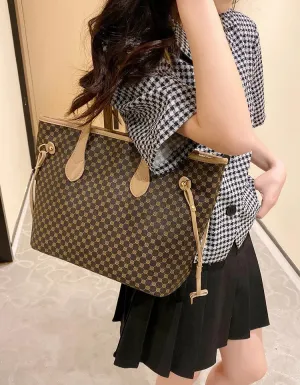Simple PU Shoulder Bag