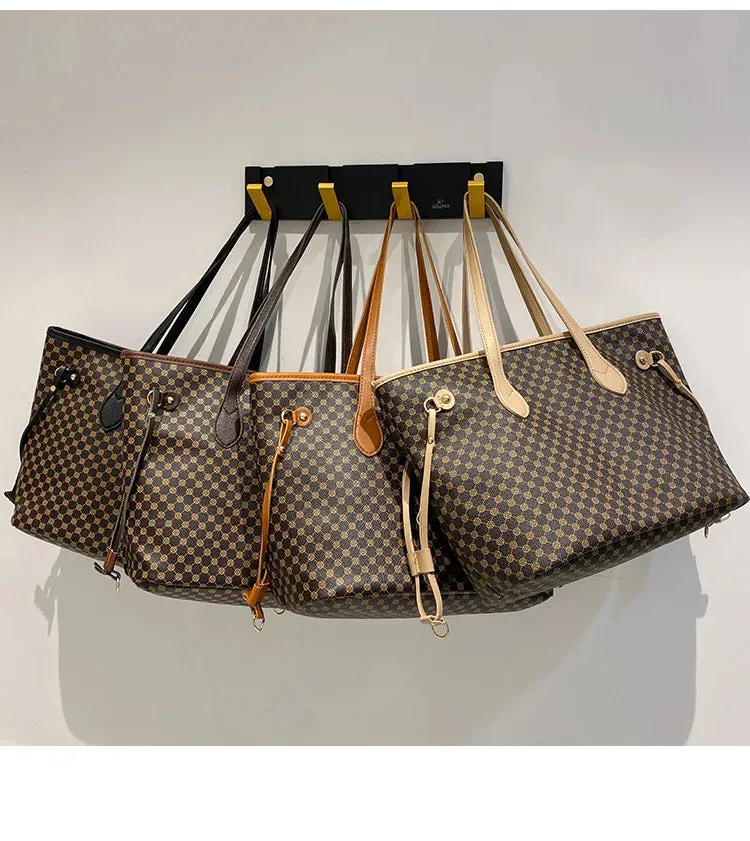 Simple PU Shoulder Bag
