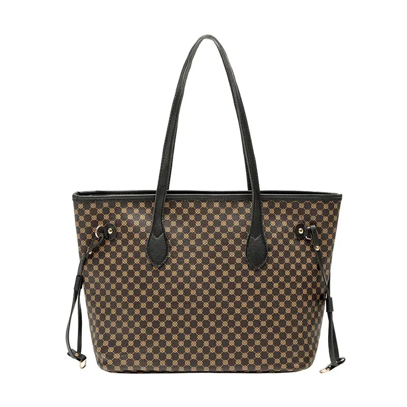 Simple PU Shoulder Bag