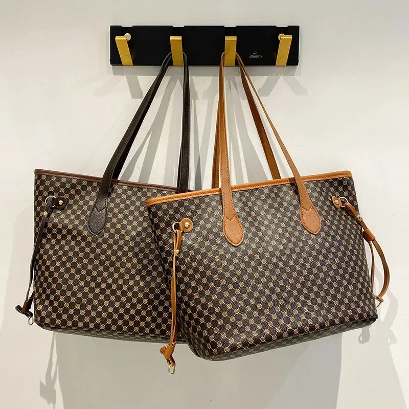Simple PU Shoulder Bag