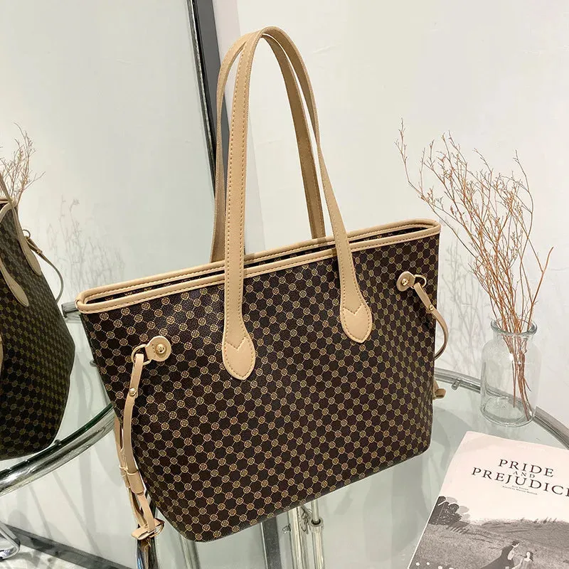 Simple PU Shoulder Bag