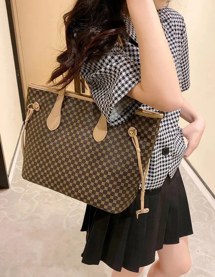 Simple PU Shoulder Bag