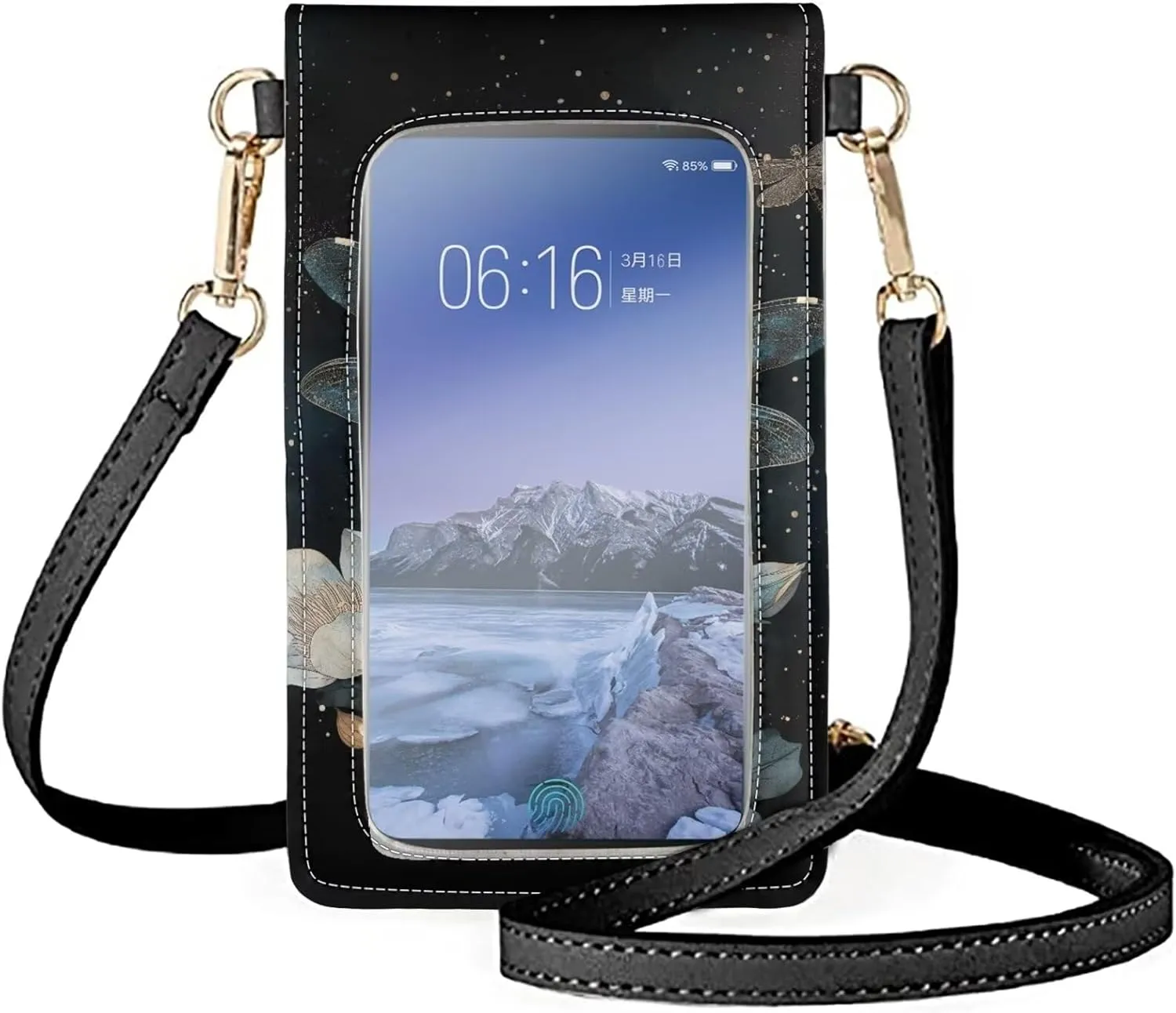 Small Crossbody Bags for Women Cell Phone Purse Leather Shoulder Handbags Medium Size