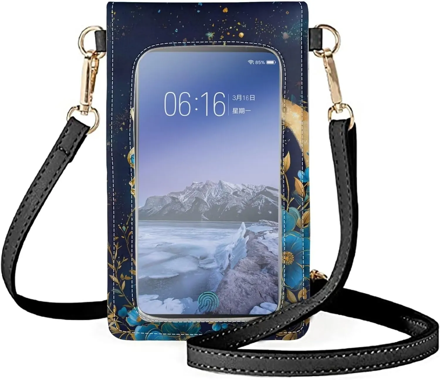 Small Crossbody Bags for Women Cell Phone Purse Wallet Leather Shoulder Handbags Medium Size