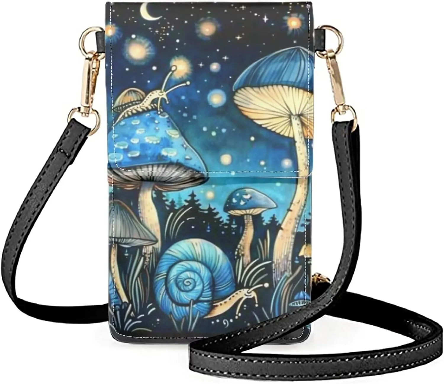 Small Crossbody Bags for Women Cell Phone Purse Wallet Leather Shoulder Handbags Medium Size