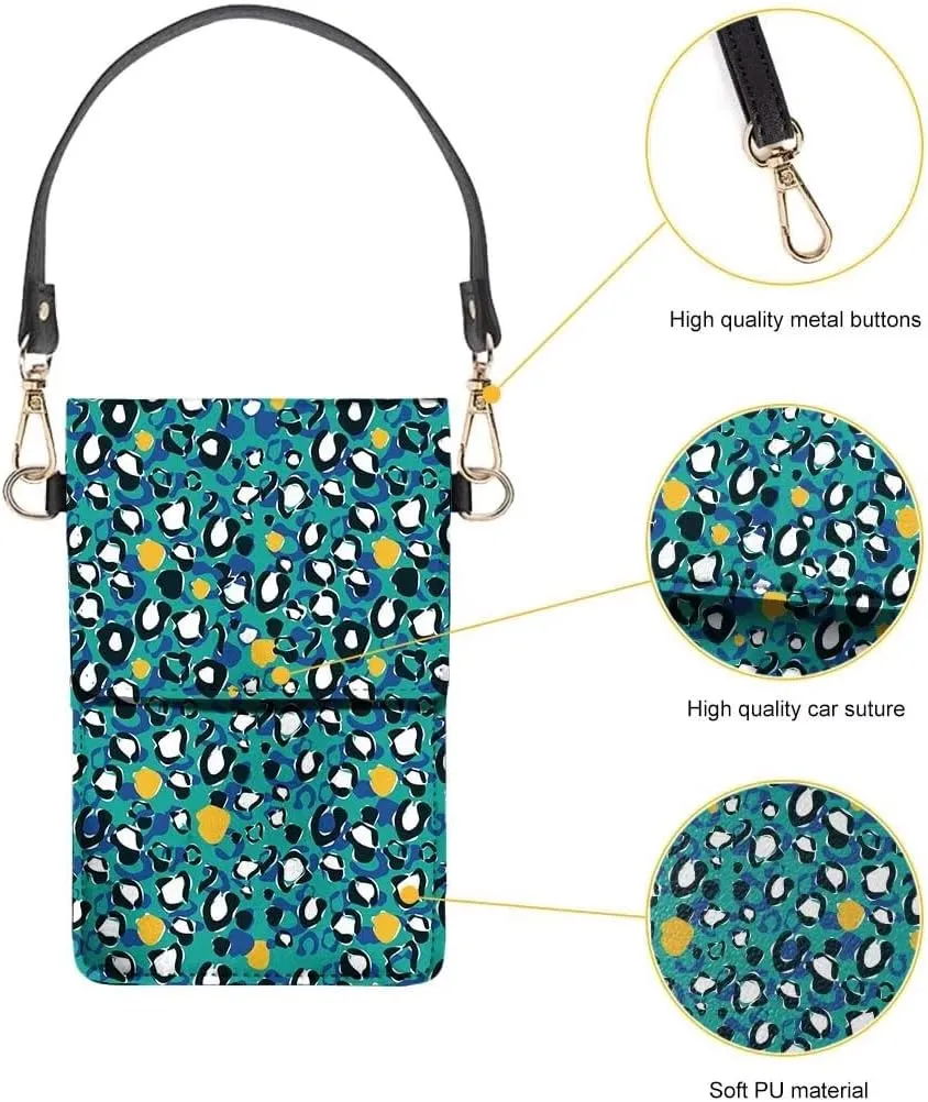 Small Crossbody Bags for Women Cell Phone Purse Wallet Leather Shoulder Handbags Medium Size