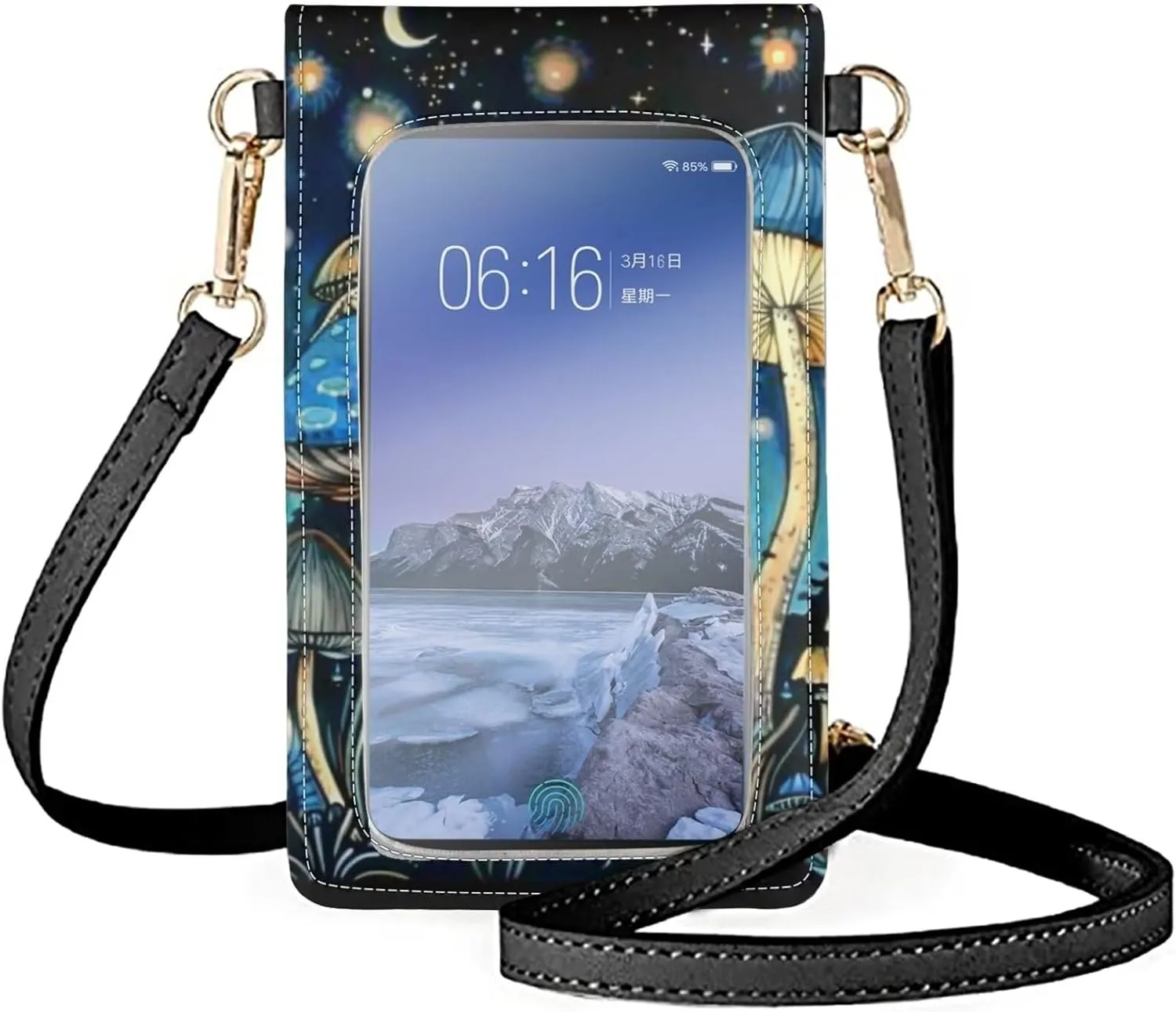 Small Crossbody Bags for Women Cell Phone Purse Wallet Leather Shoulder Handbags Medium Size
