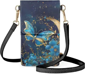 Small Crossbody Bags for Women Cell Phone Purse Wallet Leather Shoulder Handbags Medium Size