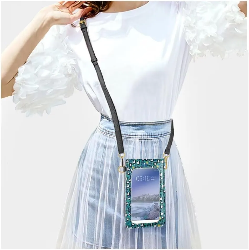 Small Crossbody Bags for Women Cell Phone Purse Wallet Leather Shoulder Handbags Medium Size