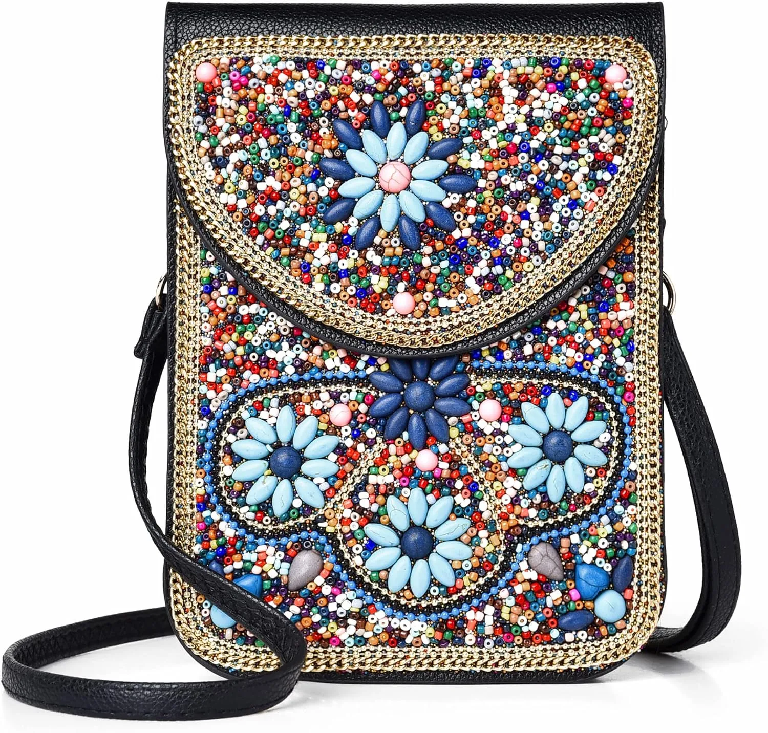 Small Crossbody Bags for Women Designer Gypsy Cell Phone Bag Boho Shoulder Wallet Purse