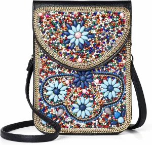 Small Crossbody Bags for Women Designer Gypsy Cell Phone Bag Boho Shoulder Wallet Purse