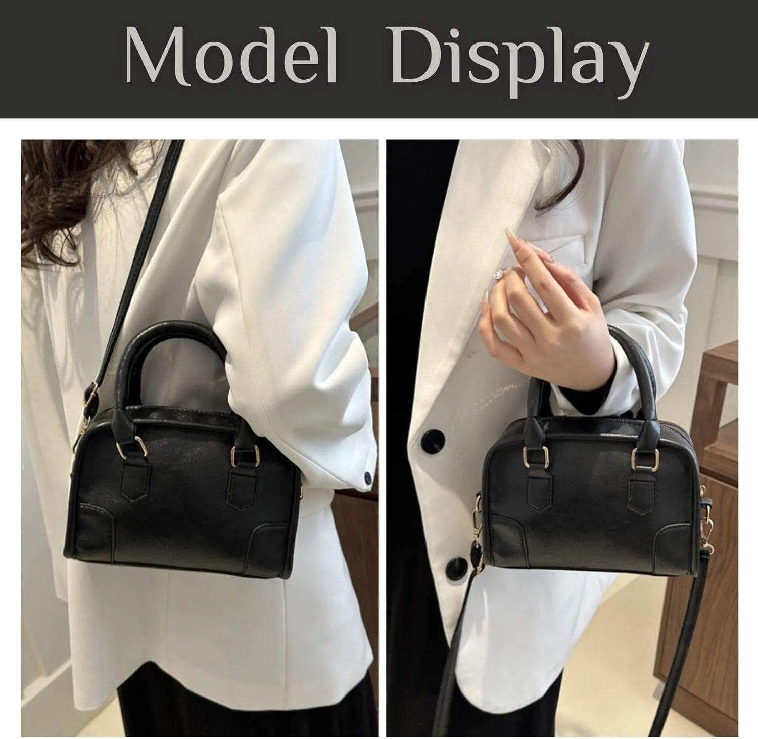 Small Crossbody Satchel Bag for Women Leather Shoulder Handbags