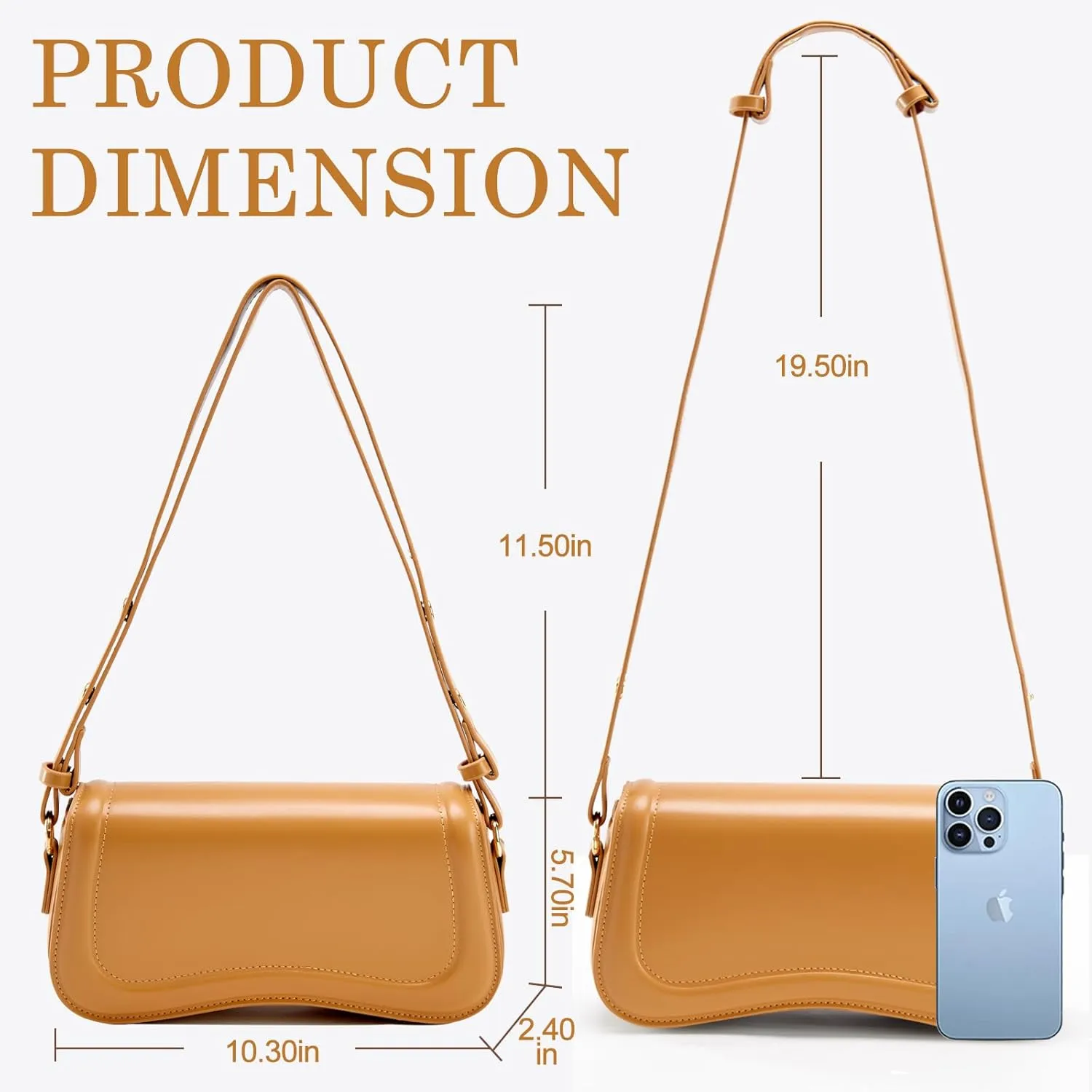 Small Shoulder Bag for women,Crossbody Purses,Leather Tote Handbag Clutch Hobo Purse,with Zipper Closure for Women