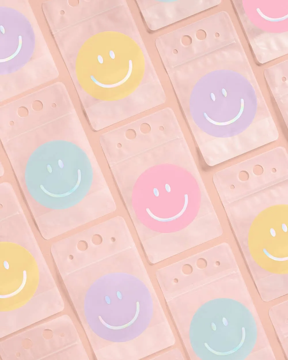 Smiley Drink Pouches, Bday Decor, Preppy Party Supplies