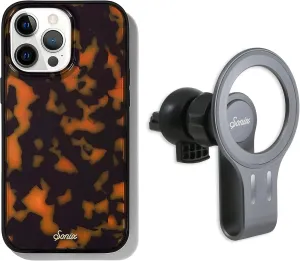 Sonix Brown Tort Case for MagSafe iPhone 13 Pro Max   Magnetic Phone Car Mount