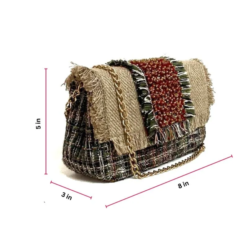 Sparkle Splendour Crossbody Handbag