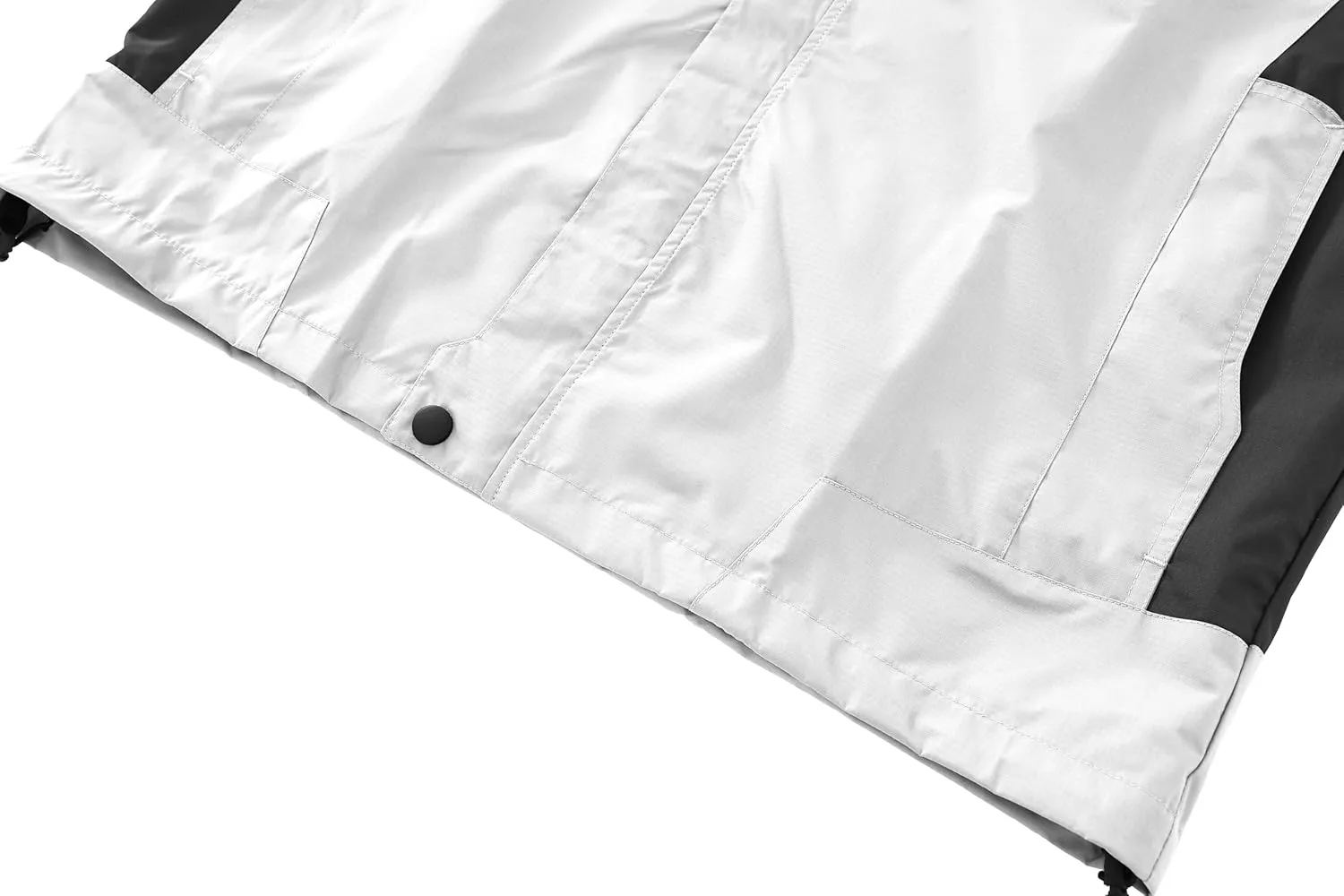 Spmor Men's Outdoor Sports Hooded Windproof Jacket Waterproof Rain Coat