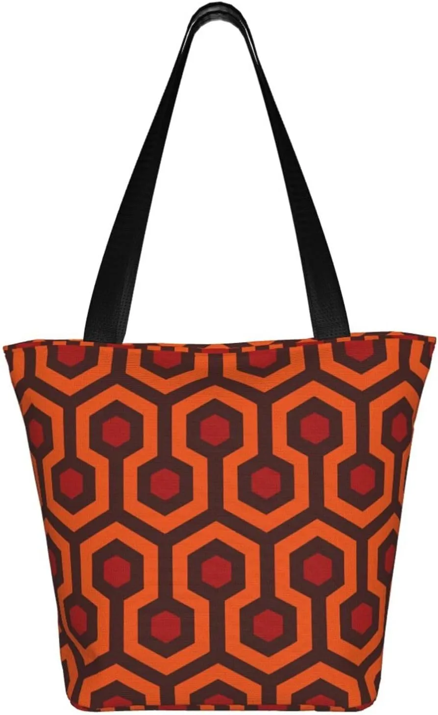 Stylish And Durable Shining Overlook Shoulder Bag - Full Print, Large Capacity