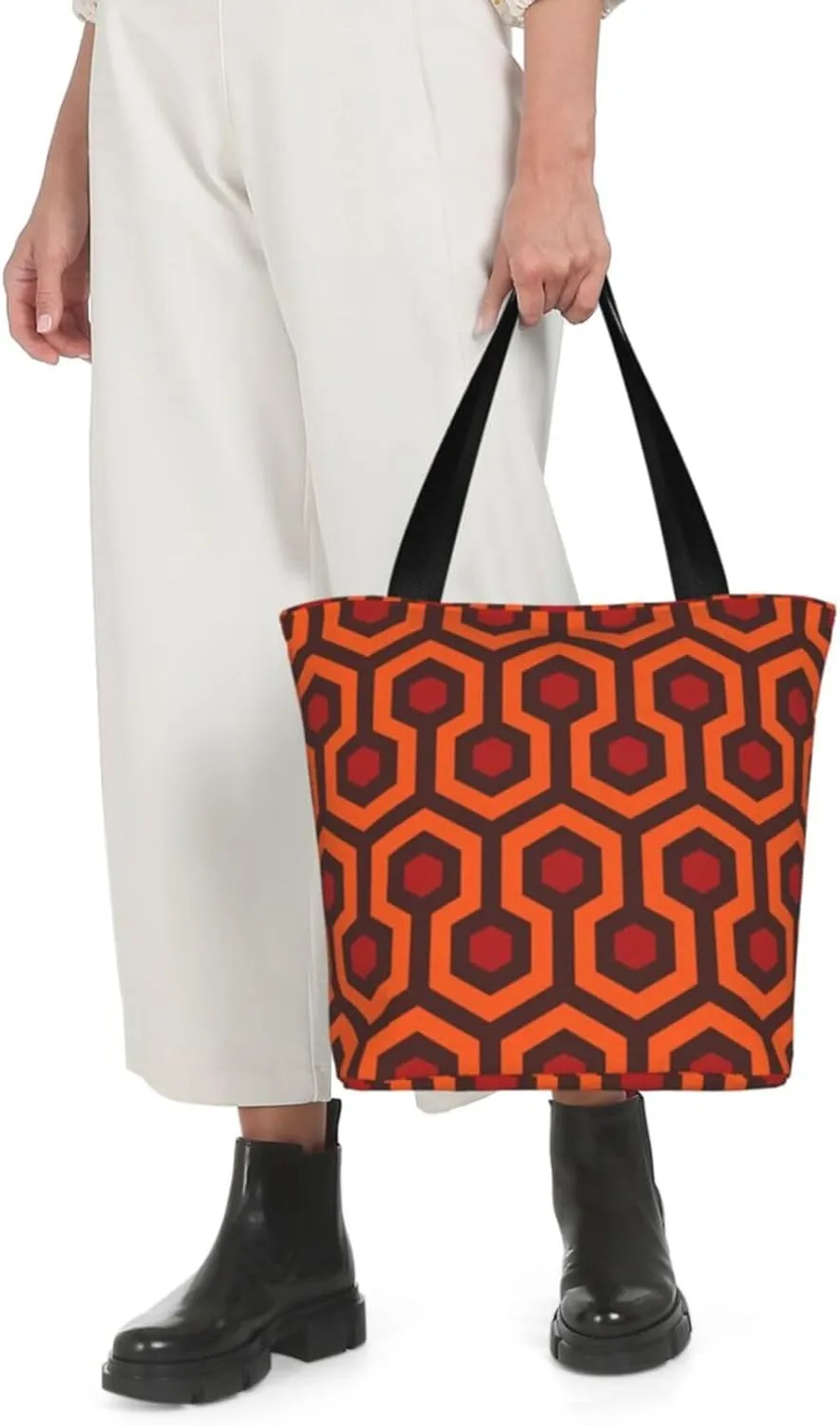 Stylish And Durable Shining Overlook Shoulder Bag - Full Print, Large Capacity