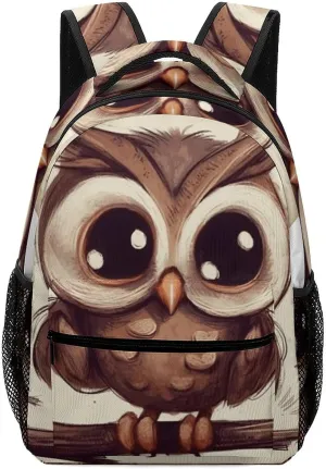 Stylish Backpack, Cute Owl Print Durable Backpack Travel Backpack Hiking Backpack Ergonomic Backpack Comfortable Backpack