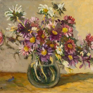 SWARM: CANVAS PAINTING CLUTCH - BOUQUET