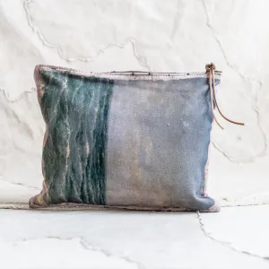 SWARM CANVAS PAINTING CLUTCH - SEA