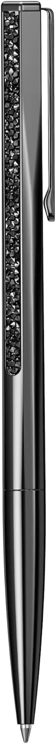 Swarovski Crystal Shimmer ballpoint pen, Black, Black lacquered