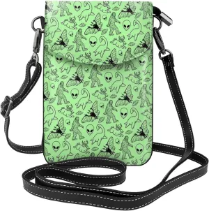 SWEET TANG Womens Cell Phone Wallet Purse Casual Phone Pouch Clutch Crossbody Shoulder Bag