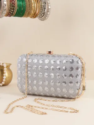 Swisni classic fabric clutch bag