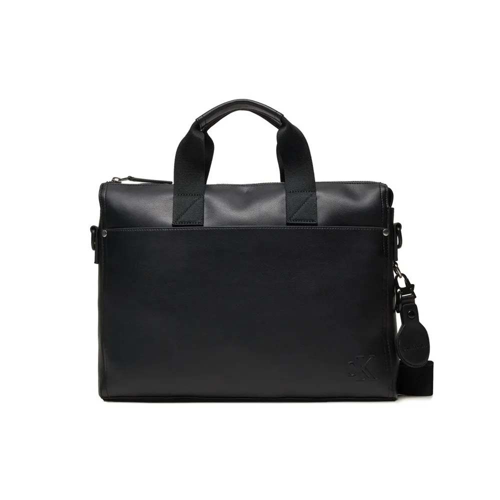 Tagged Commuter Laptop bag - Black