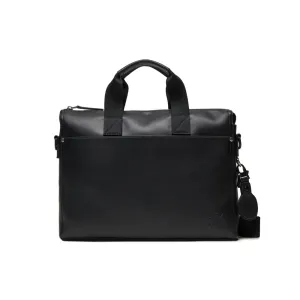 Tagged Commuter Laptop bag - Black