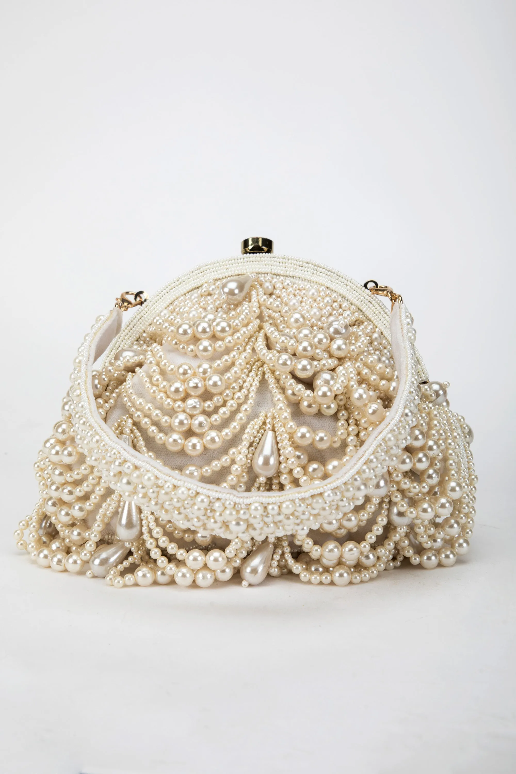 Tamasvini Clutch – Gold Frame