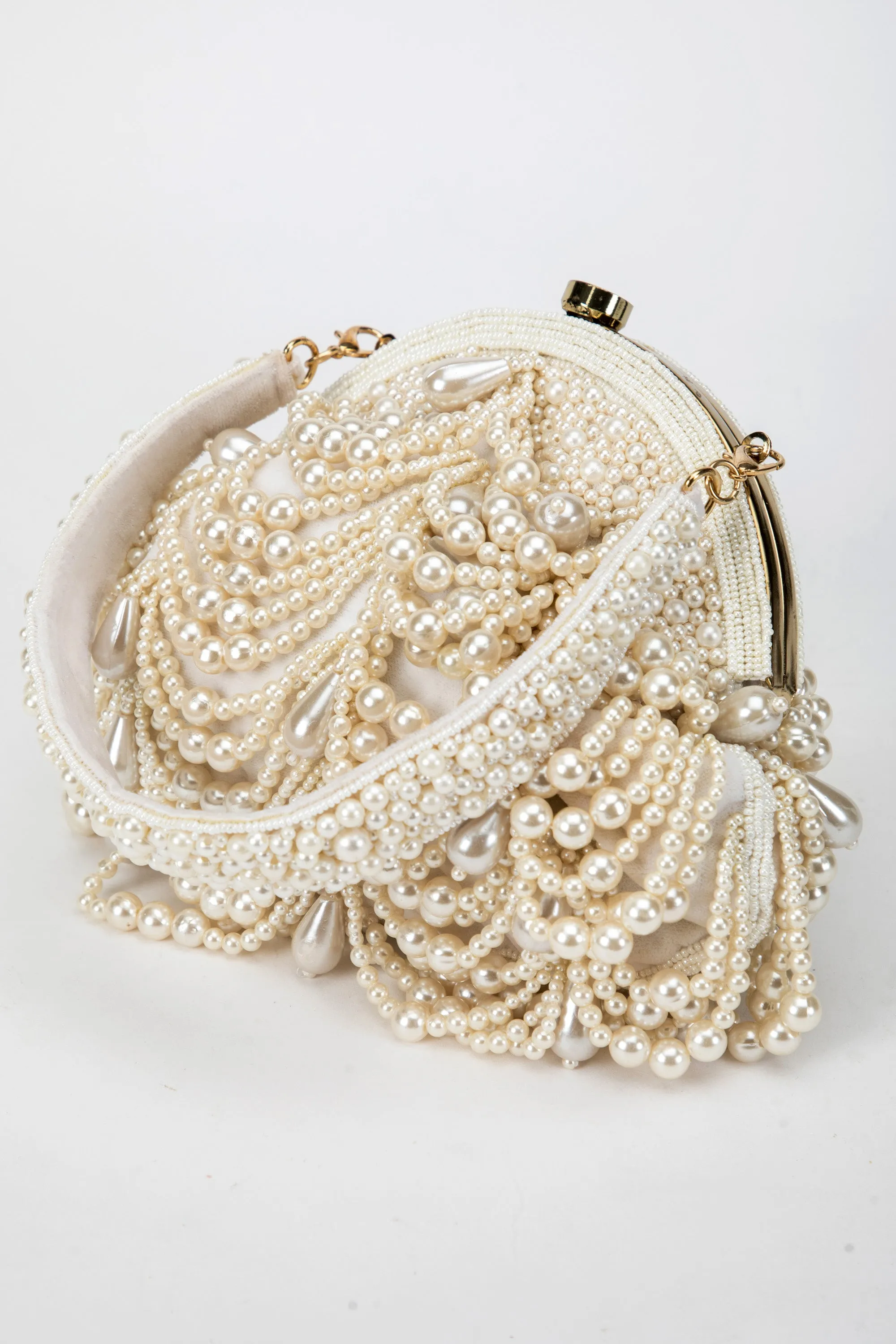 Tamasvini Clutch – Gold Frame