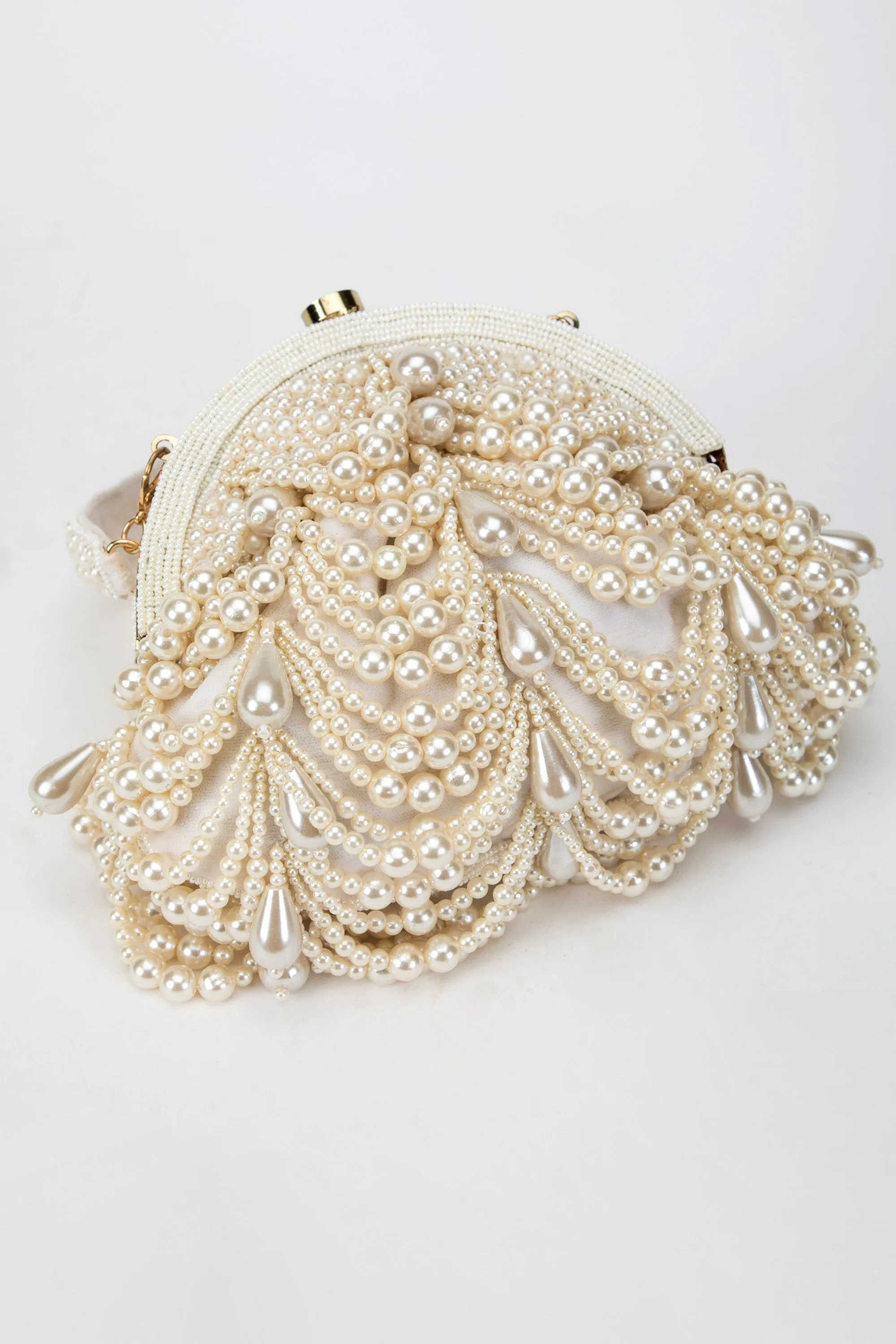 Tamasvini Clutch – Gold Frame