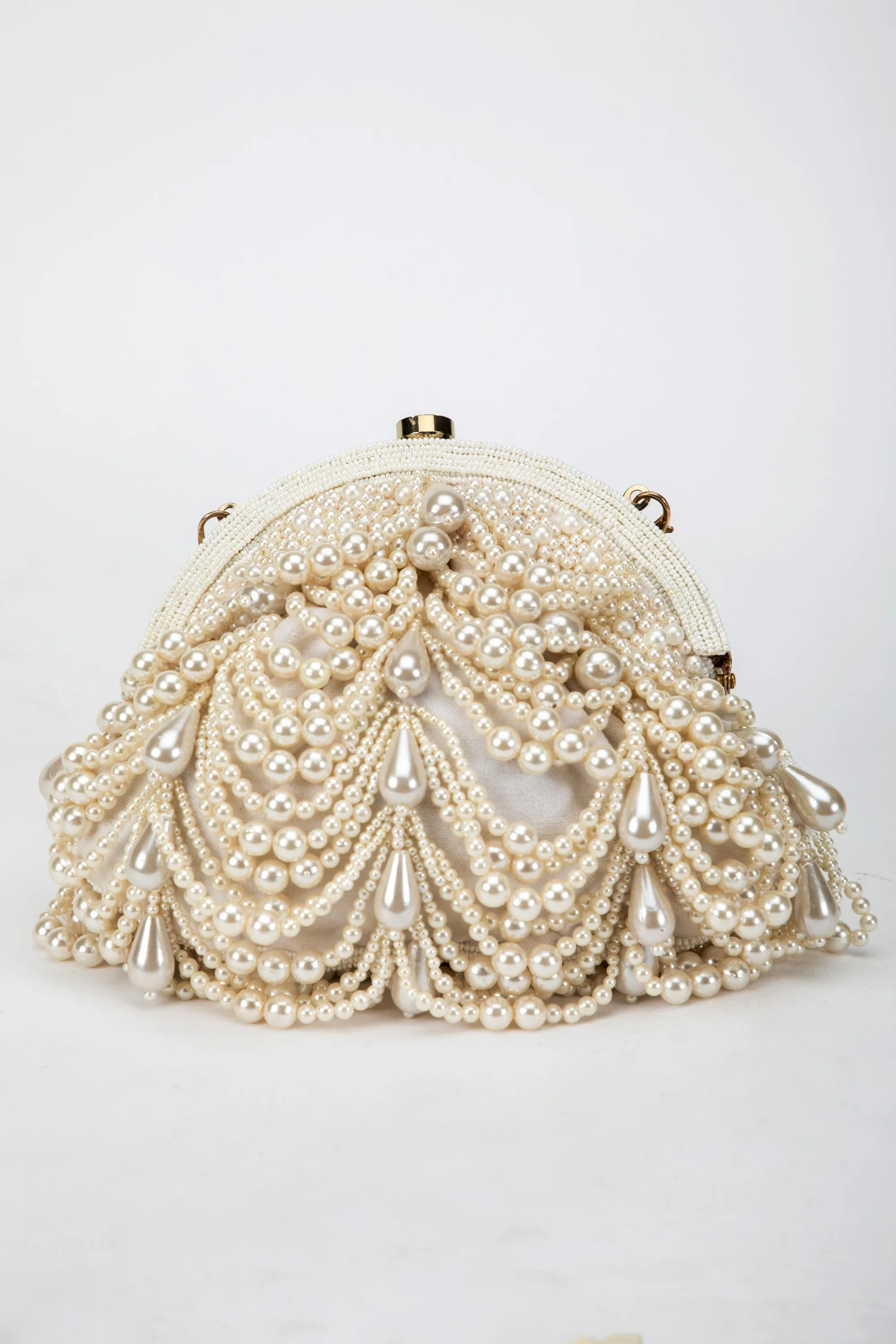 Tamasvini Clutch – Gold Frame