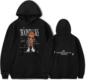 The Boondocks Hoodie Merch Women/Men Unisex Long Sleeve Hooded Sweatshirts Fashion Pullover Streetwear