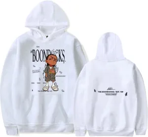 The Boondocks Hoodie Merch Women/Men Unisex Long Sleeve Hooded Sweatshirts Fashion Pullover Streetwear