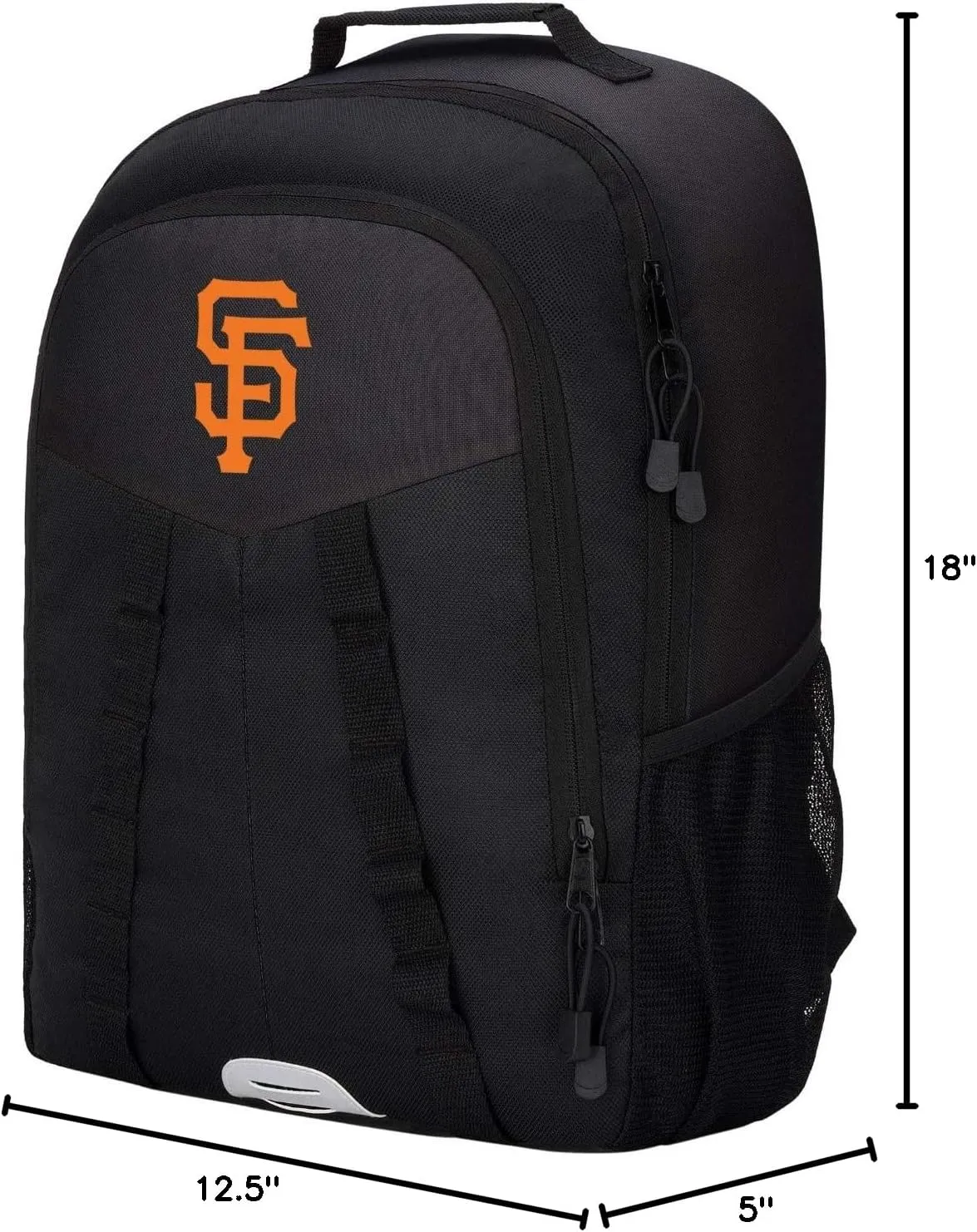 The Northwest Company MLB San Francisco Giants "Scorcher" Backpack, 18" x 5" x 12.5", Scorcher