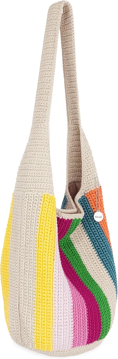 The Sak 120 Hobo Bag - Large Women's Purse & Shoulder Bag - Handbag With Back Zipper Pocket and Magnetic Snap Closure