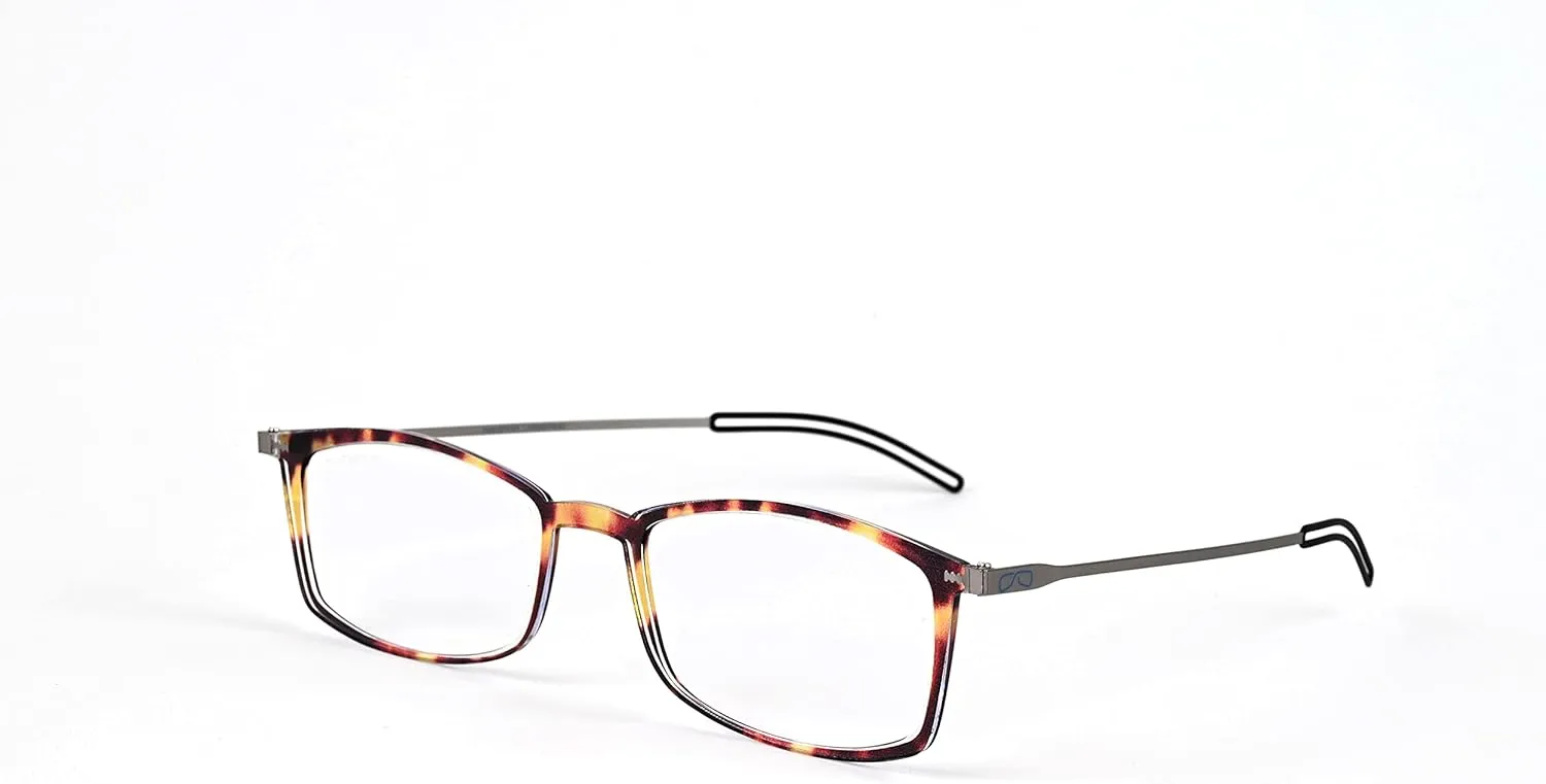 ThinOptics Frontpage Blue-Light Blocking Computer Reading Glasses and Milano Aluminum Case