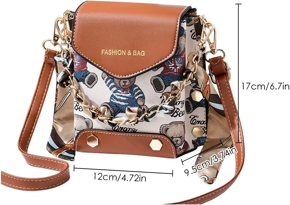 TINMIX Girls Small Crossbody Shoulder Bags Roomy Pockets Mini Cellphone Bag Cell Phone Wallet Purses for Women Teen Girls