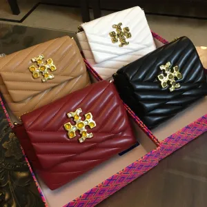 TORY BURCH Kira Embellished Shoulder Bag