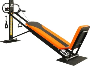 Total Home Gym, Full Body Strength Training Workout Equipment, Workout Machine with 15 Resistance Levels, Comes with Resistance Bands and Floor Mats