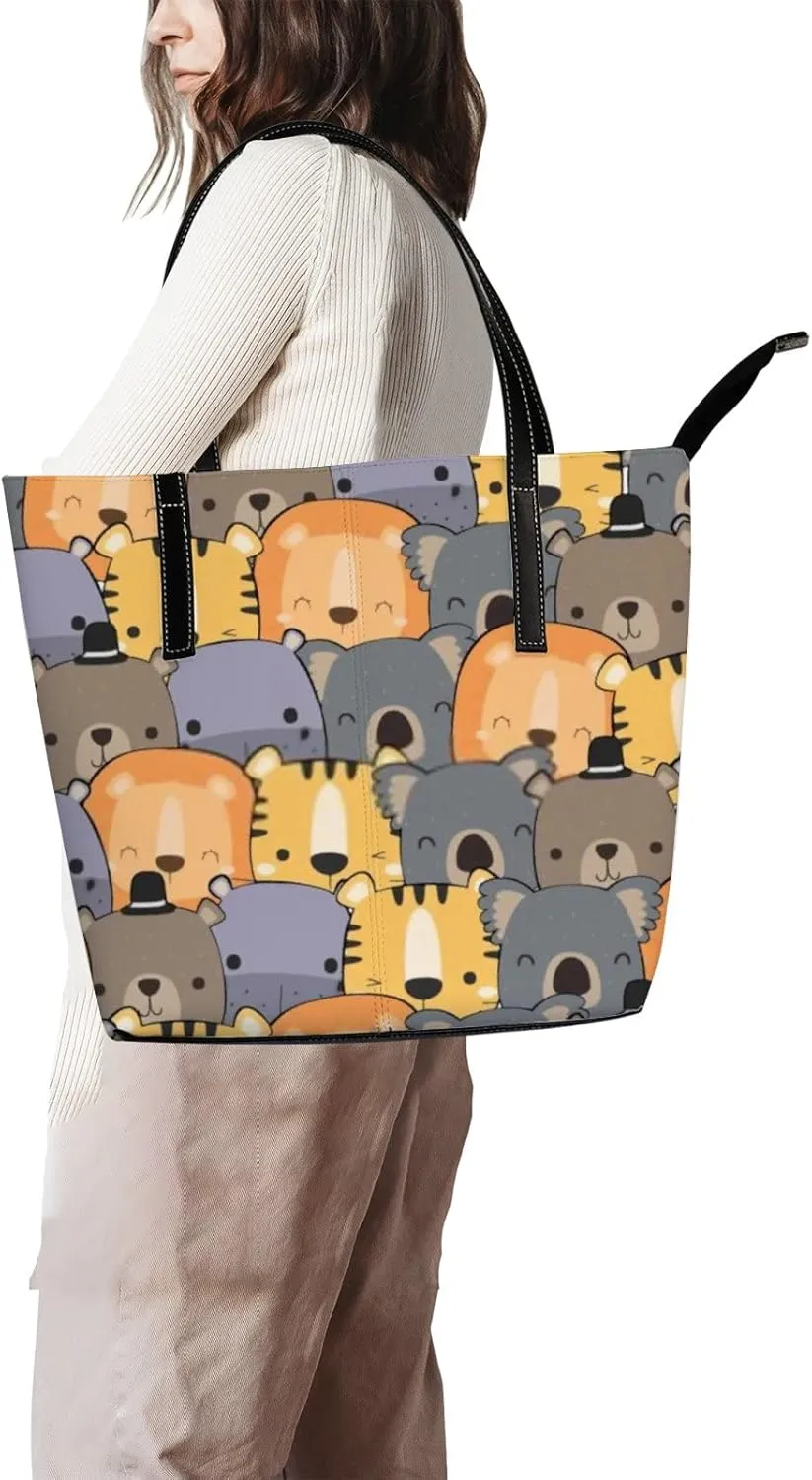 Tote Bag for Women Leather Handbags Women's Crossbody Handbags Work Tote Bags