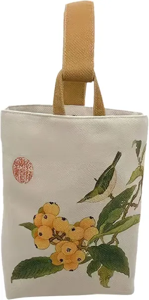 Tote Bag for Women Oxford Cloth Handbag Bucket Bag with Magnetic Snap Closure