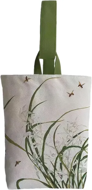 Tote Bag for Women Oxford Cloth Handbag Bucket Bag with Magnetic Snap Closure