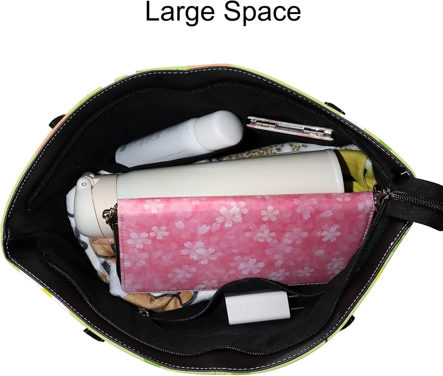 Tote Bag for Women PU Leather Handbags Women's Crossbody Handbags Work Tote Bags for Women Coachbags Tote Bag with Zipper